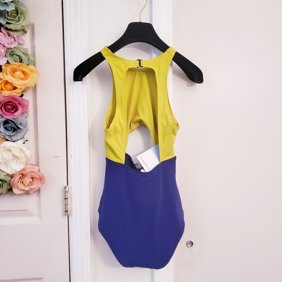 NWT $375 FLAGPOLE One Piece Monokini Solid XS - Picture 6 of 8